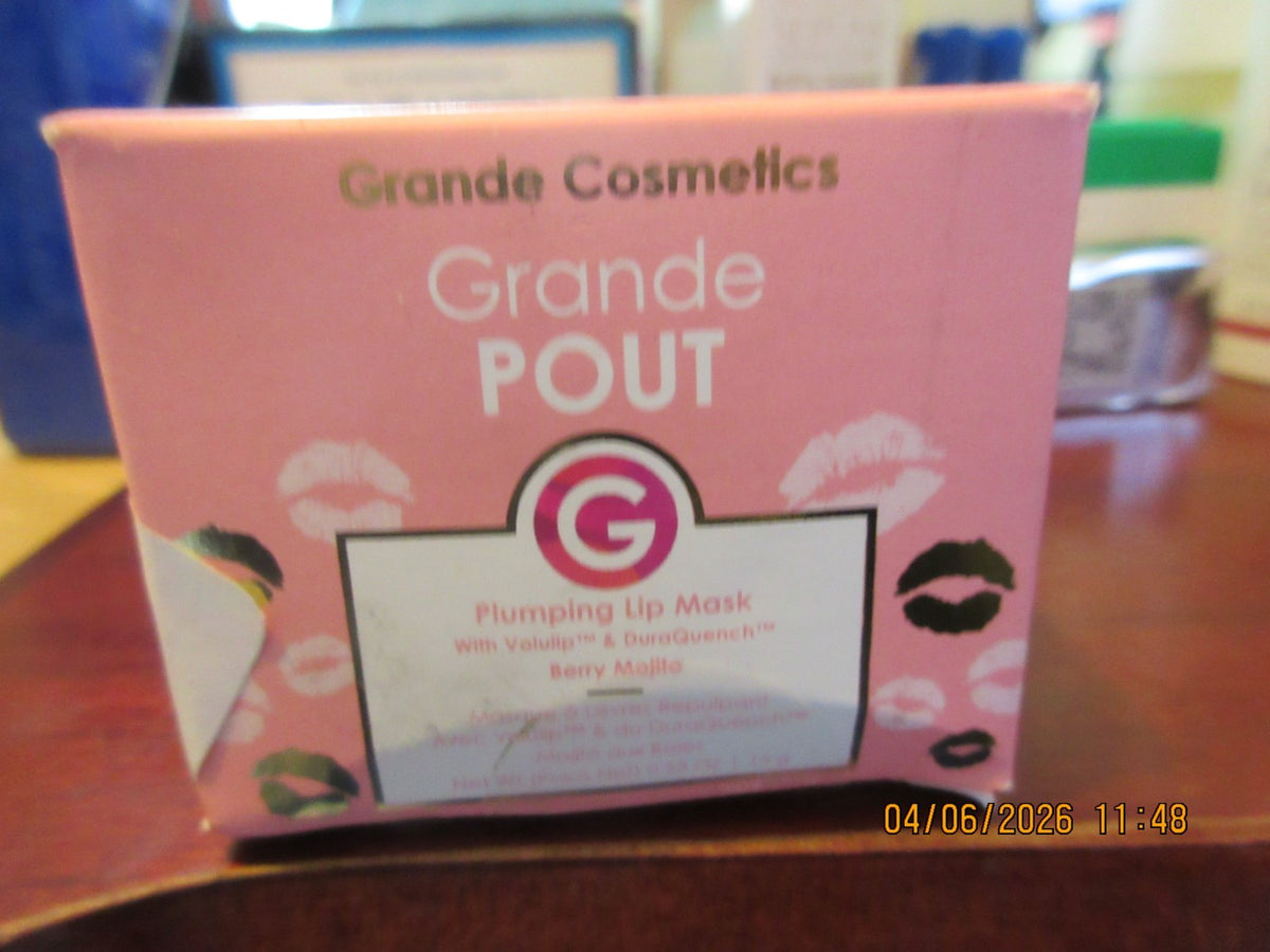 Lip Plumping Mask Berry Mojito - Hydrating Lip Treatment 0.53oz
