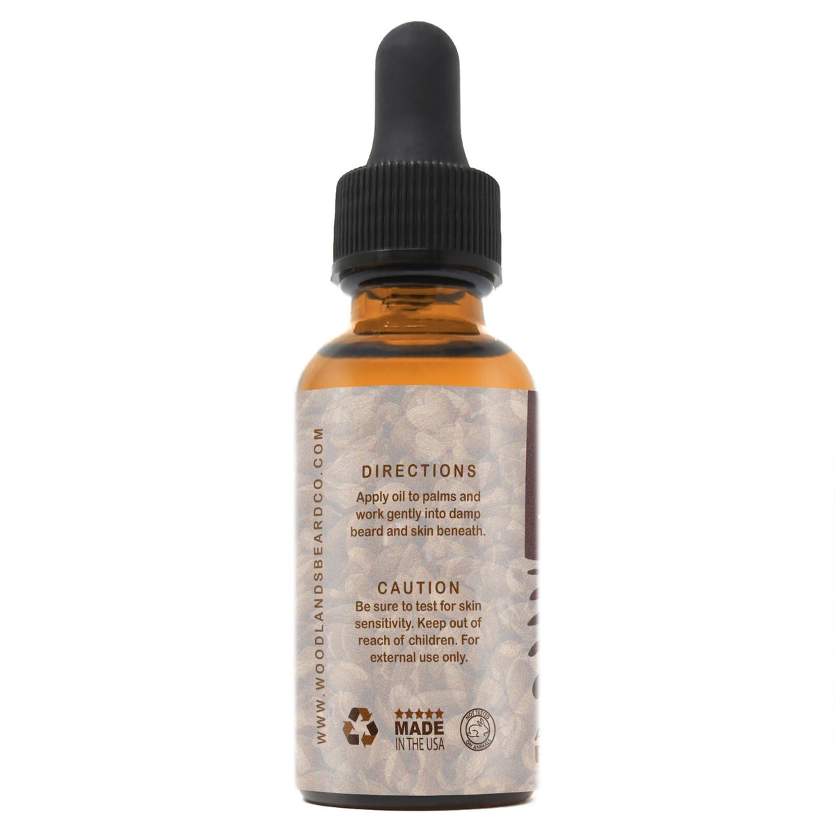 Argan & Almond Beard Oil - Unscented, Organic & Natural Hydrating Grooming Oil