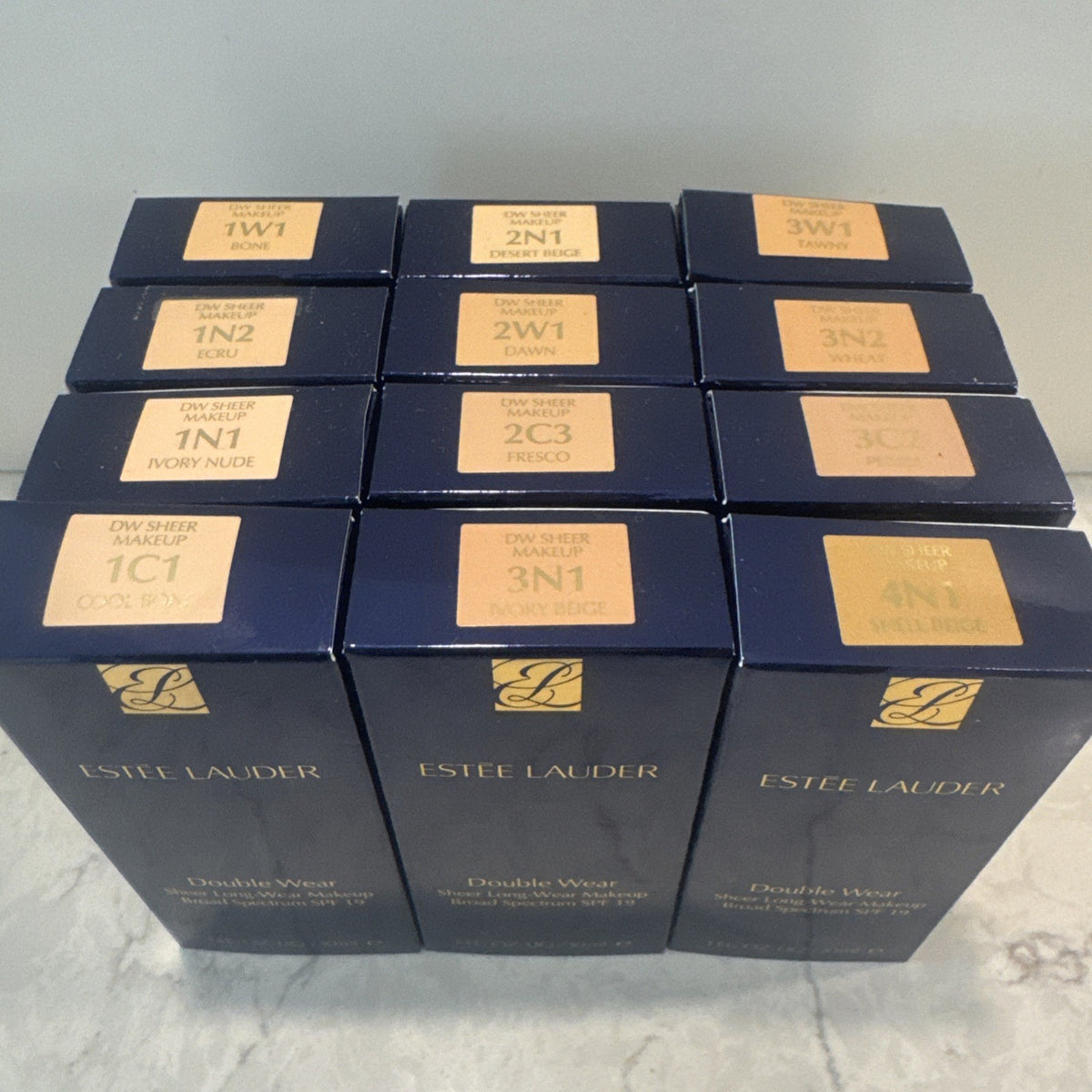 Estee Lauder Double Wear Sheer Long Wear Foundation SPF19 1oz – Multiple Shades