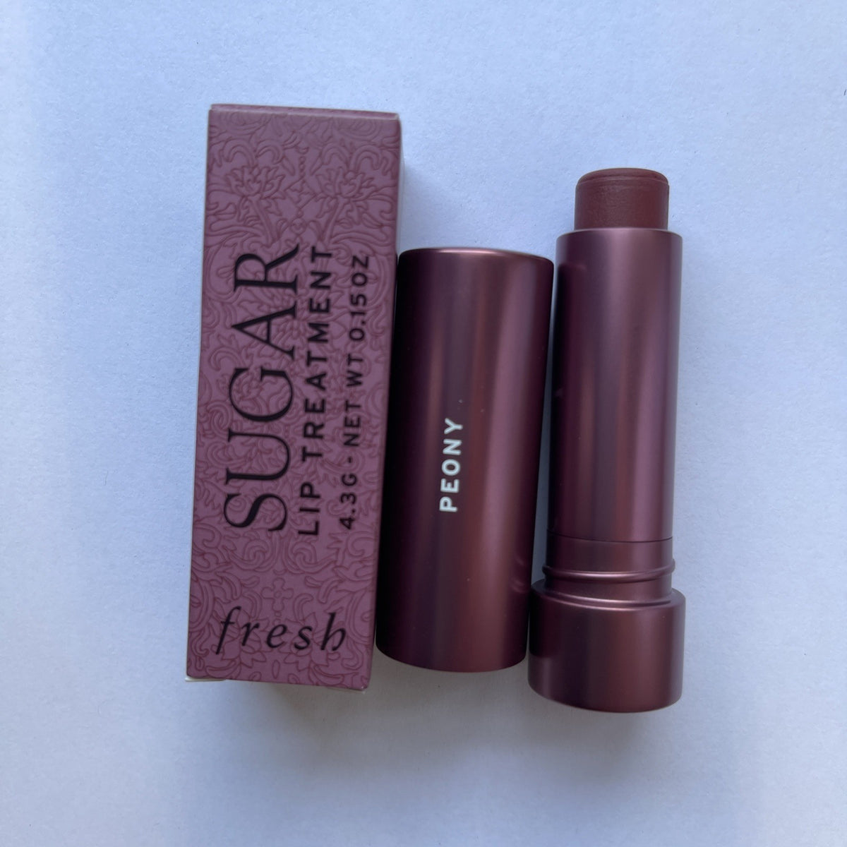 Fresh Sugar Lip Treatment Peony 4.3g Lip Balm Full Size NIB