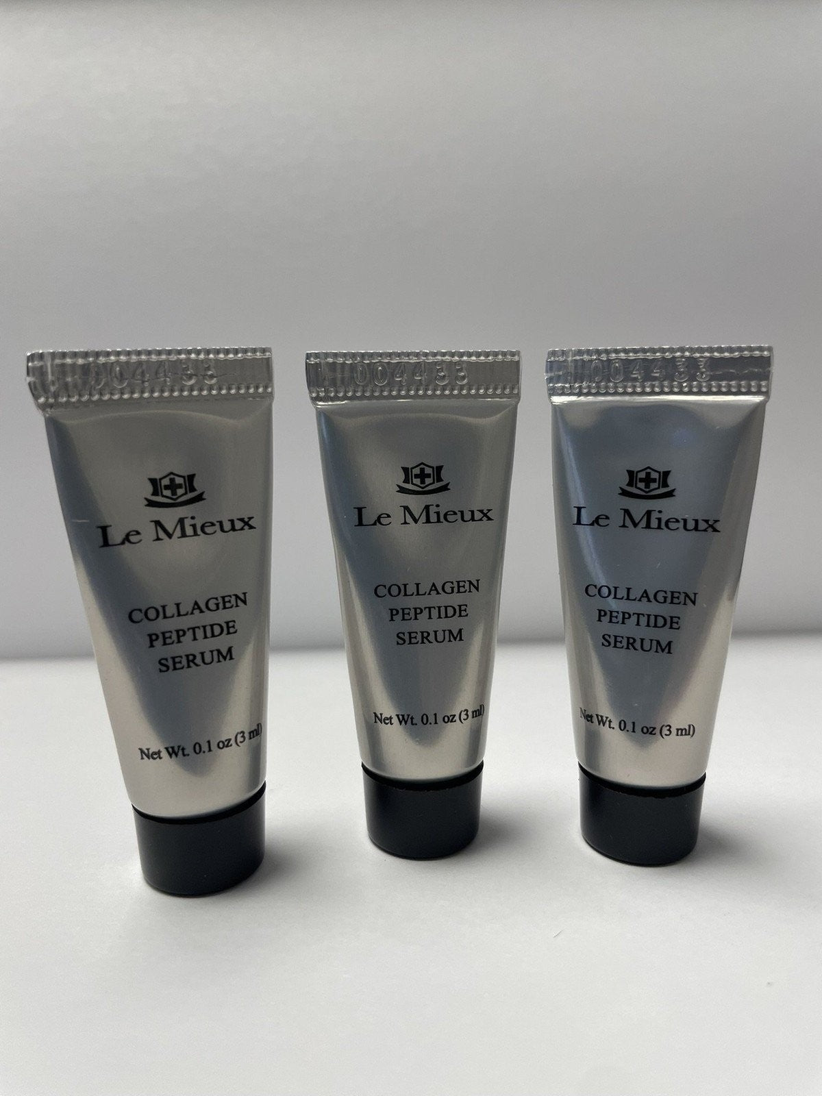Collagen Peptide Serum Sample Set - Skincare Trial Kit, 3 x 0.1 oz