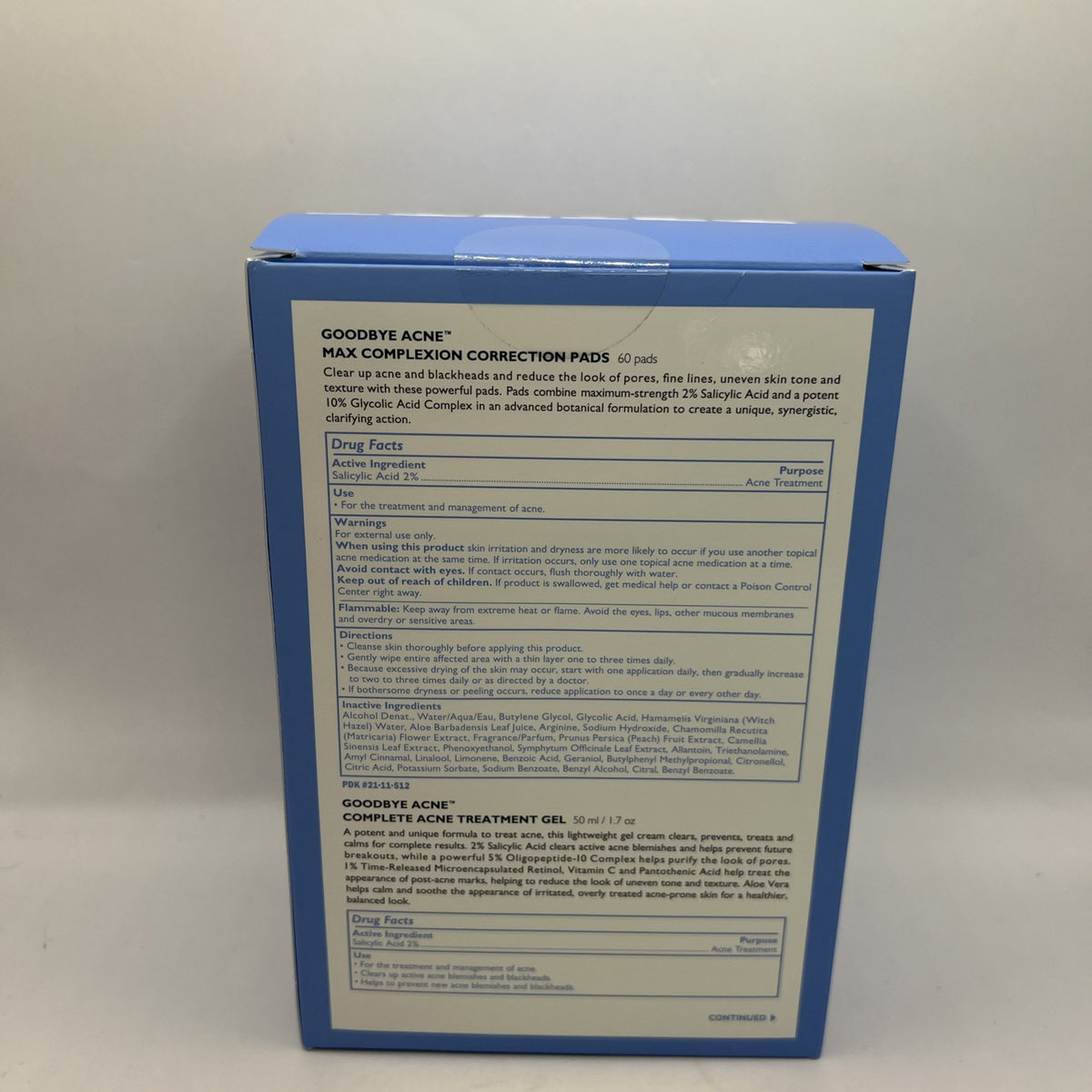 Full Size Acne Treatment Kit - Peter Thomas Roth Goodbye Acne Set - 2 Pack