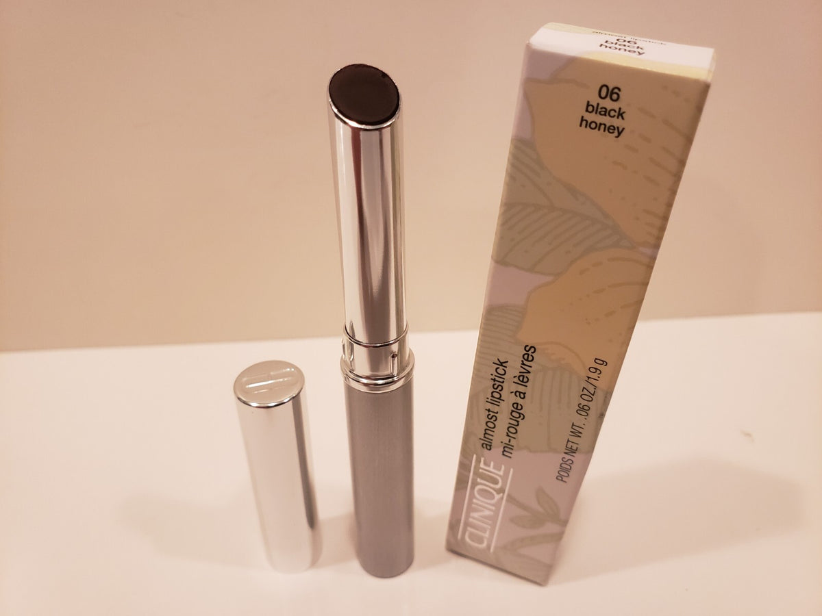 Clinique Almost Lipstick #06 Black Honey 0.06 Oz - New & Authentic