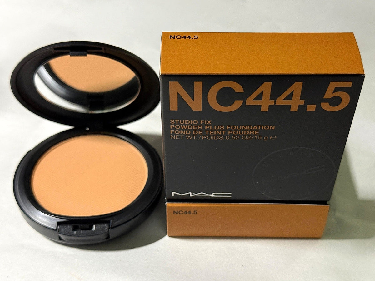 MAC Studio Fix Powder Plus Foundation NC44.5 15g - Long-Lasting Matte Skin Finish