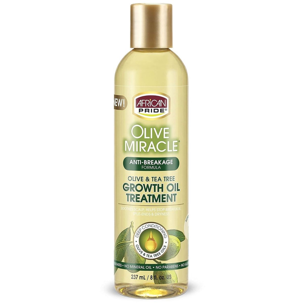 Olive Anti-Breakage Hair Oil, 8 fl oz