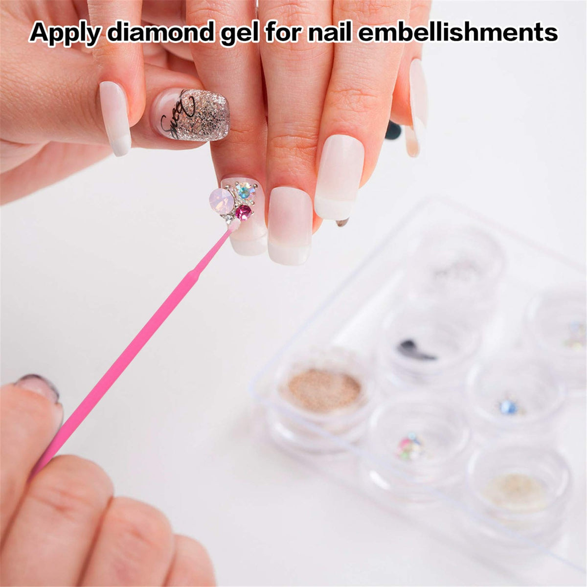 Disposable Micro Cotton Swabs for Makeup & Cleaning - Pink, 400 pcs