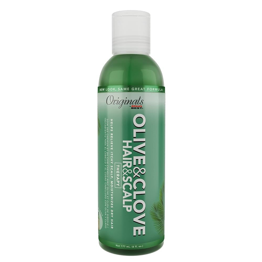 Hair Oil Therapy for Dry Hair & Skin - Carrot Tea Tree Olive Clove 6oz