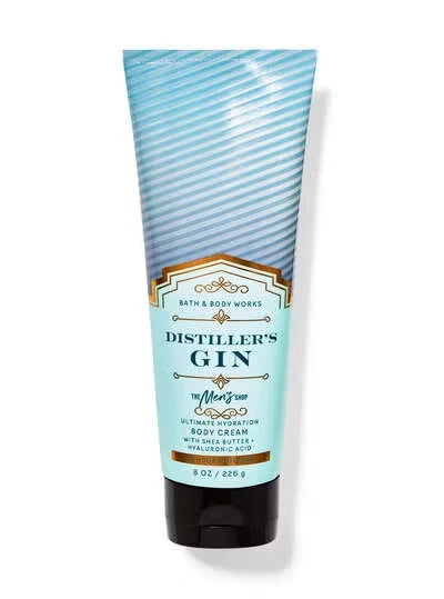 Men's Distillers Gin Body Cream – 8 oz Hydrating Lotion