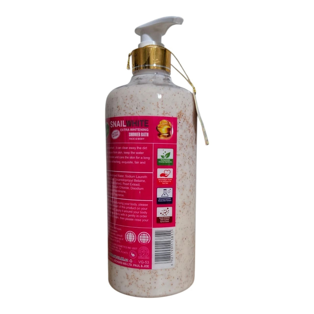 Whitening Body & Face Scrub with Collagen SPF 25 - Veet Gold Snail White