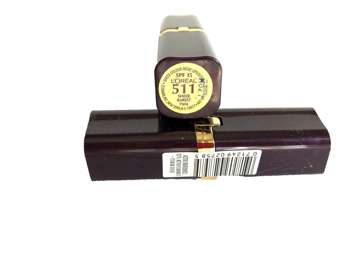 Lipstick - Sheer Barest Perle, 511, Moisturizing Lip Color