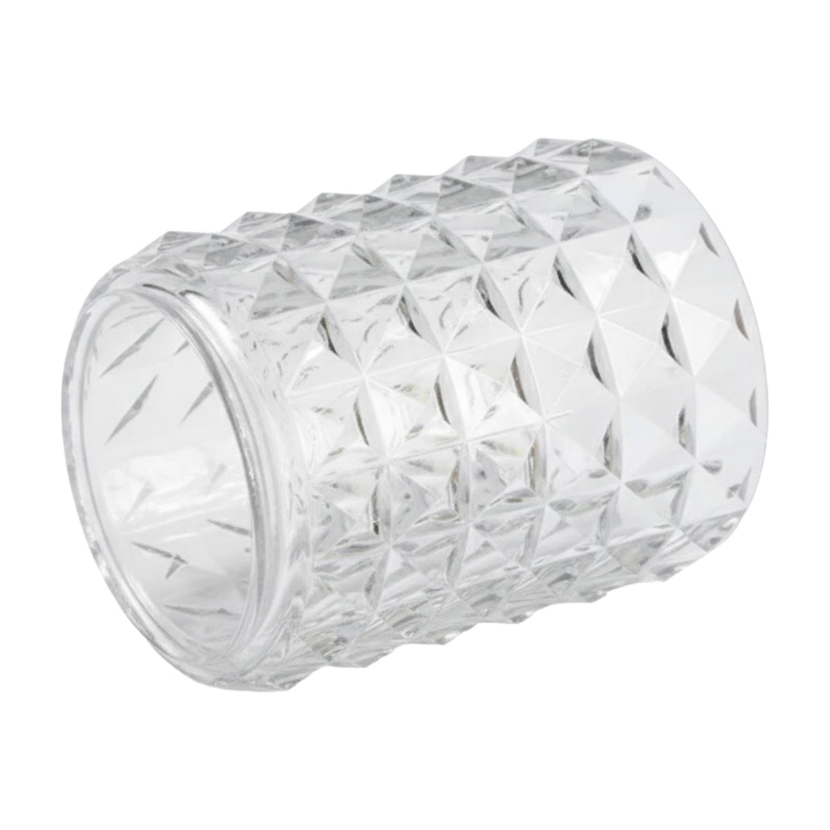 4-Piece Clear Plastic Makeup Brush Holder Set for Vanity and Bathroom