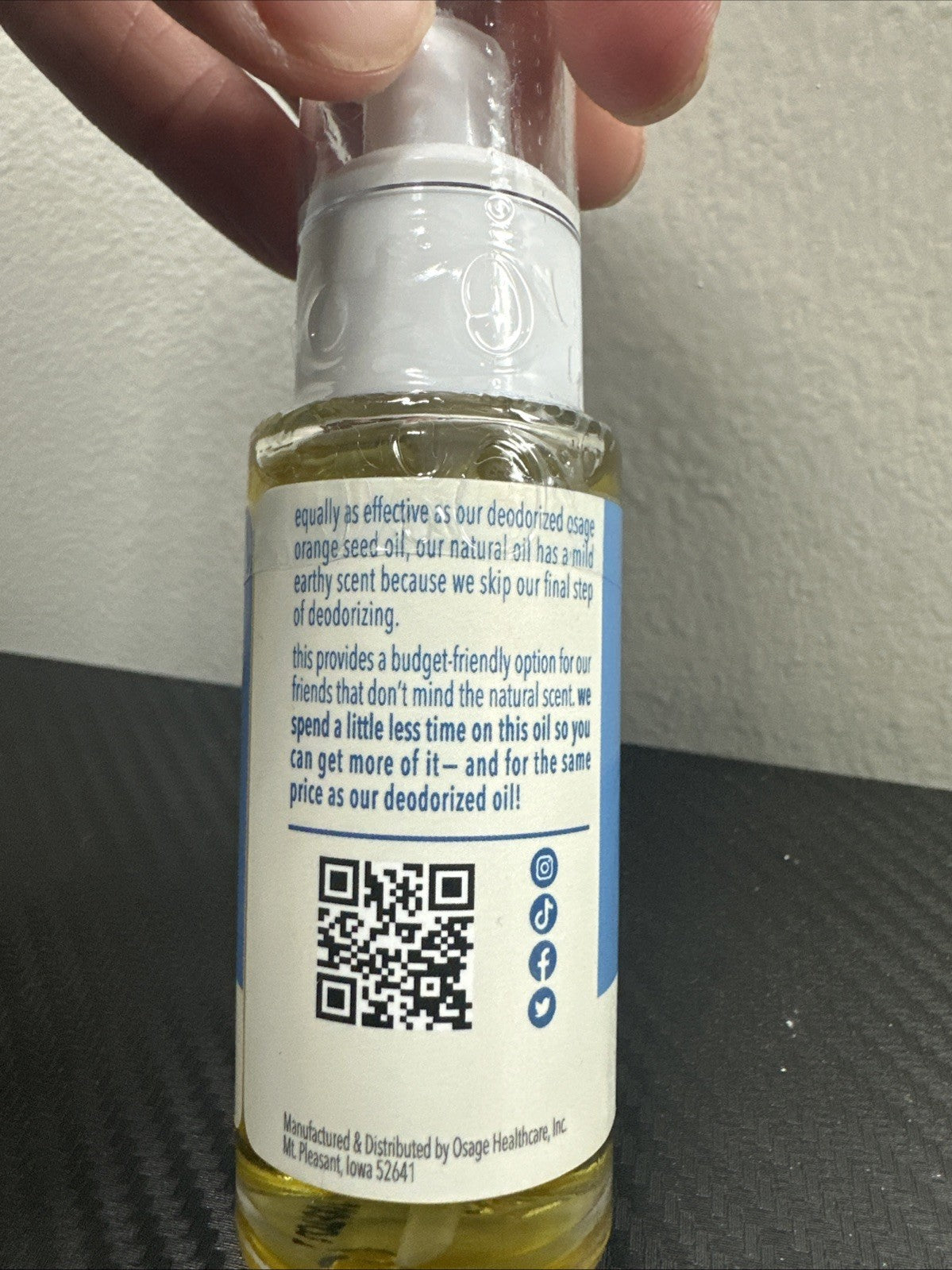 Natural Maclura Pomifera Osage Orange Seed Oil - 50ml Pure Essential Oil