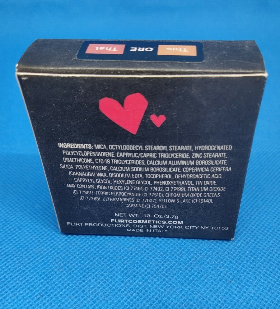 Metallic Eyeshadow Duo 0.13oz - Flirt Molten Chic Eye Makeup