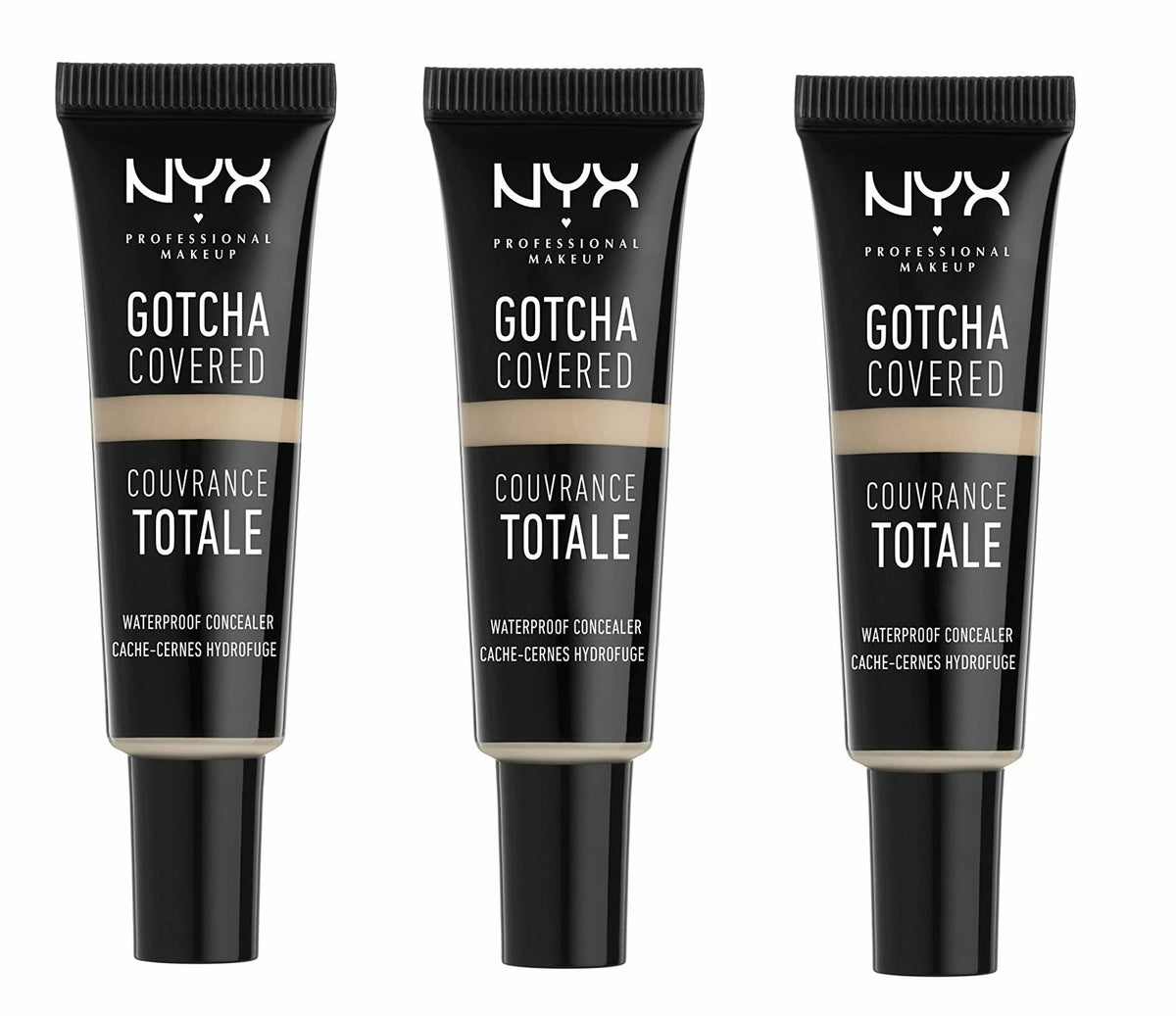 Concealer Pack 3 - Full Coverage Face Makeup for All Shades