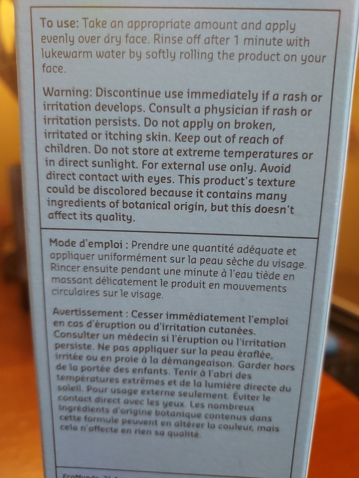 Soothing Hydration Cleansing Mask 5 fl oz