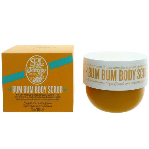 Bum Body Scrub by Sol de Janeiro 7.8 oz Exfoliating NIB