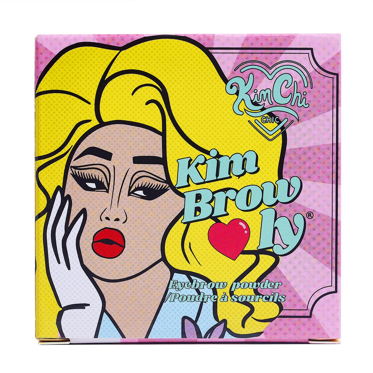 Eyebrow Powder Duo with Setting Wax - Light Shade for Natural & Full Brows