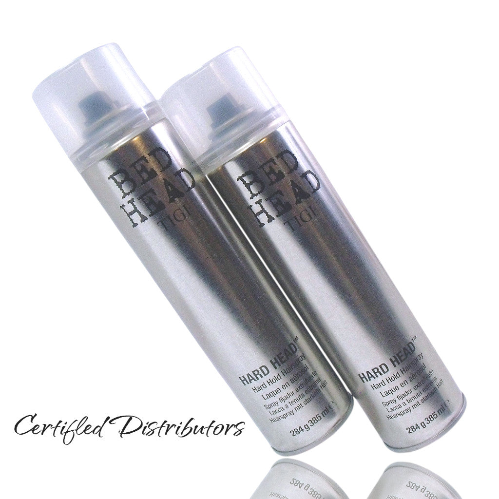 Tigi Bed Head Hard Head Hard Hold Hairspray 10.6oz - Pack of 2