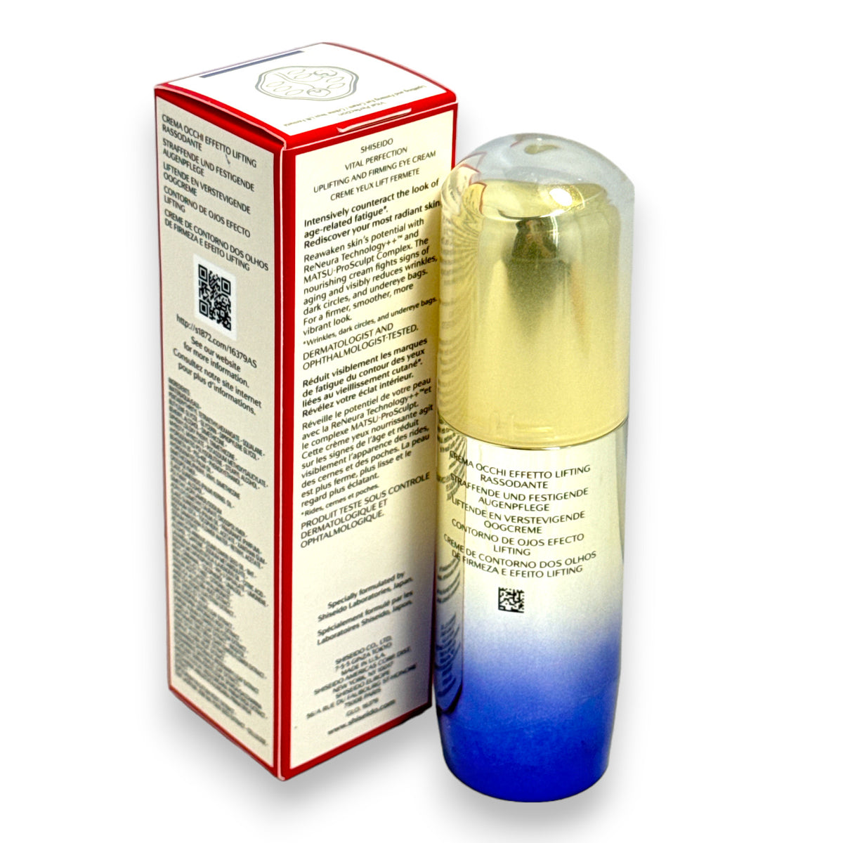 Uplifting & Firming Eye Cream - Vital Perfection 15ml by Shiseido