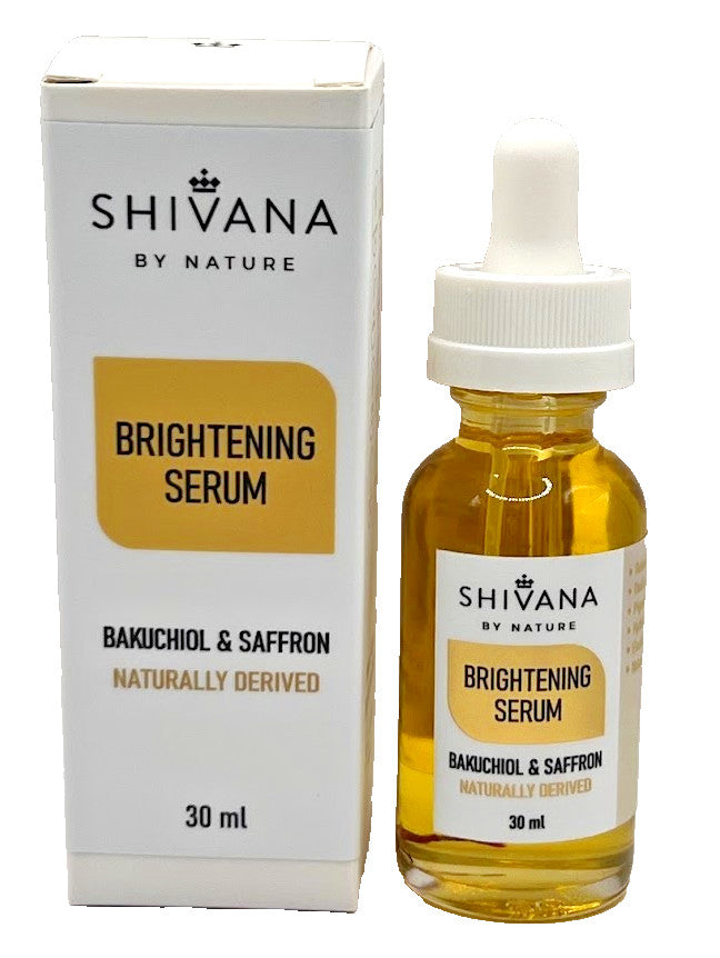 Brightening Serum with Bakuchiol & Saffron - 30ml Natural Skin Care