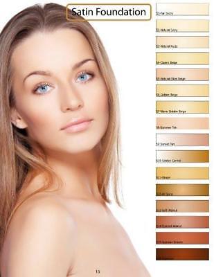 Airbrush Makeup Foundation Satin S13 Soft Walnut Water-Based Face Foundation