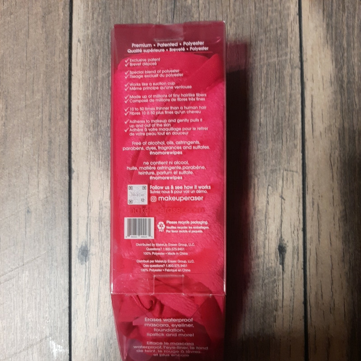 Makeup Eraser Reusable Makeup Remover Cloth - Pink, Natural & Eco-Friendly