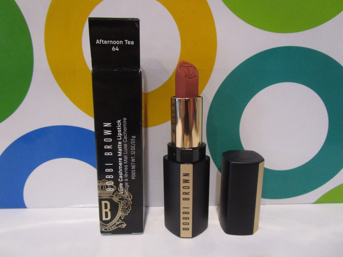 Bobbi Brown Luxe Cashmere Matte Lipstick #64 Afternoon Tea 0.12 oz