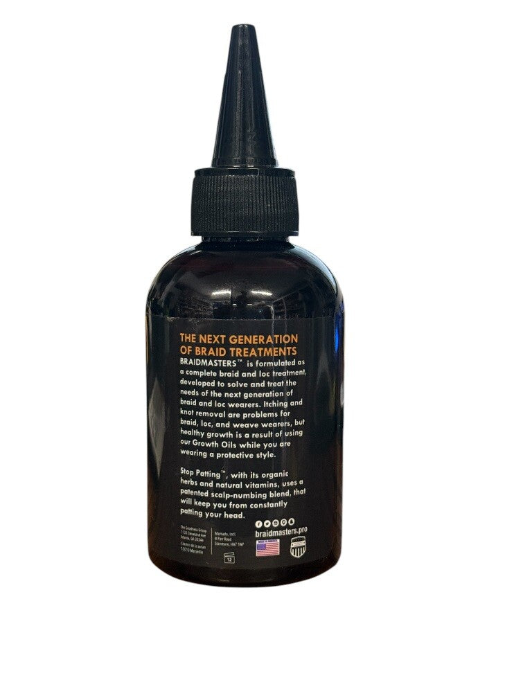 BRAID MASTERS Stop Patting Itch Stopping Drops With Organic Herbs &
