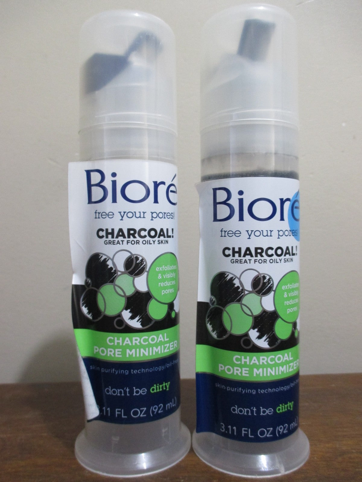 Biore Charcoal Pore Minimizer Set - 3.11 Oz. Each, 2-Pack