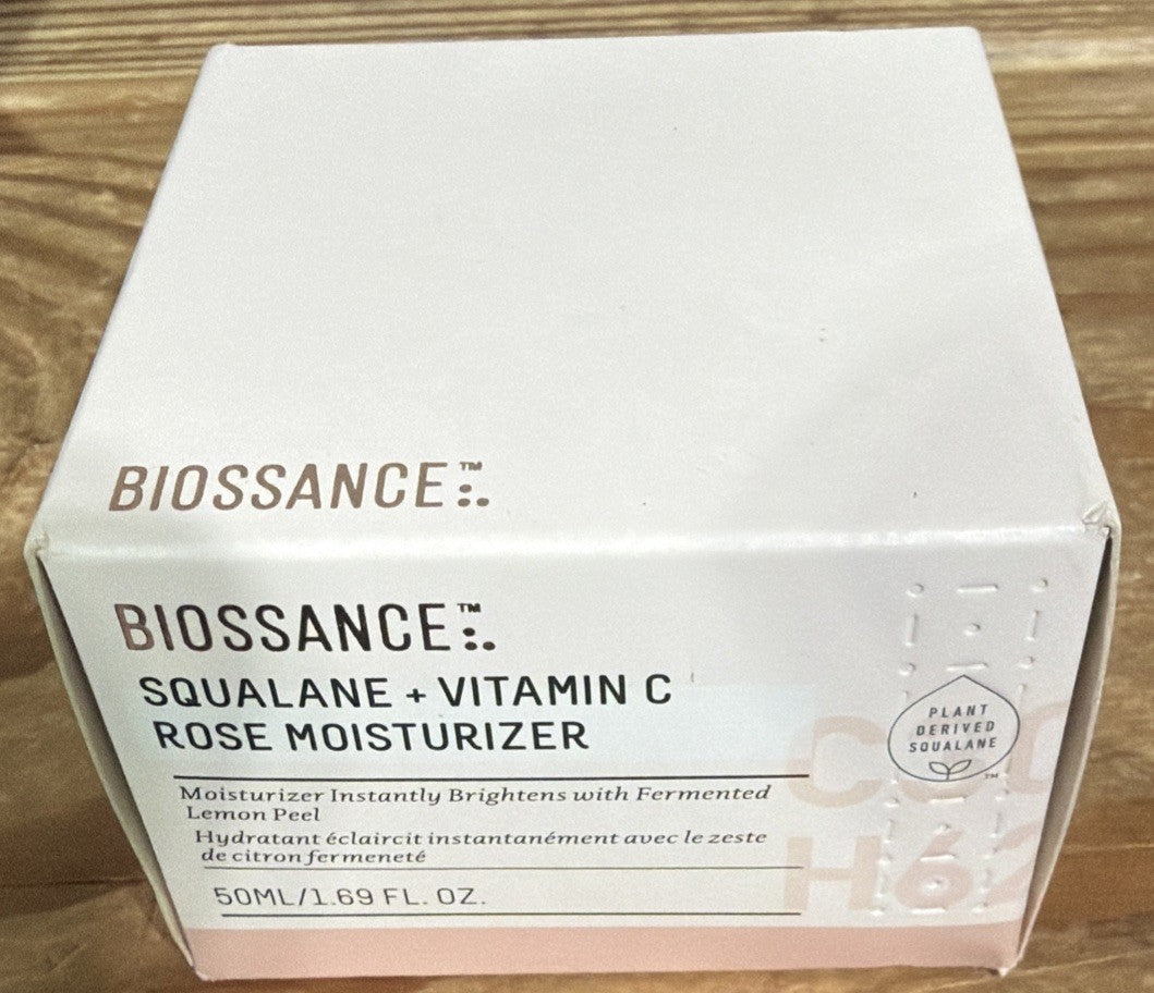 Vitamin C Rose Moisturizer - Squalane Hydrating Face Cream 50ml