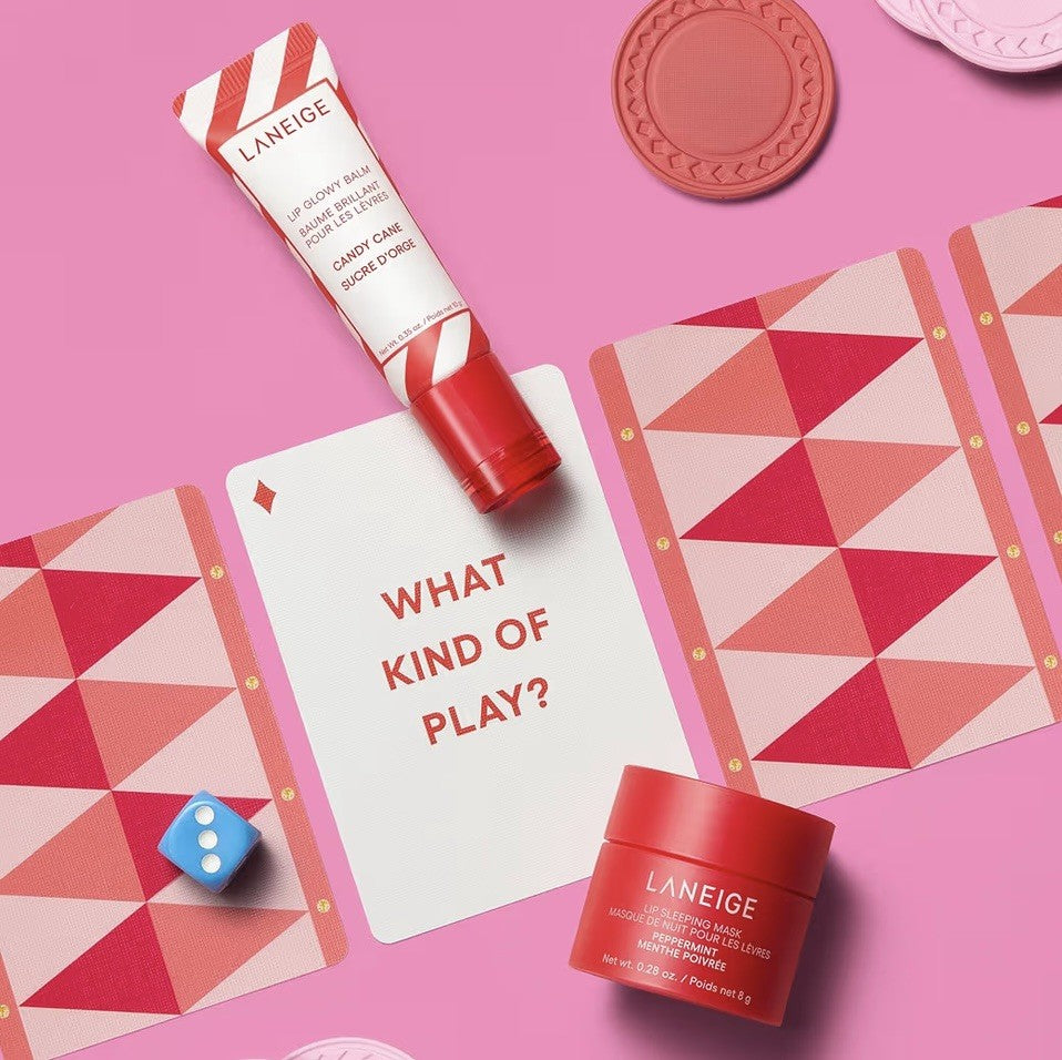 Lip Balm and Mask Gift Set - Moisturizing Minty Lip Duo with Shea Butter