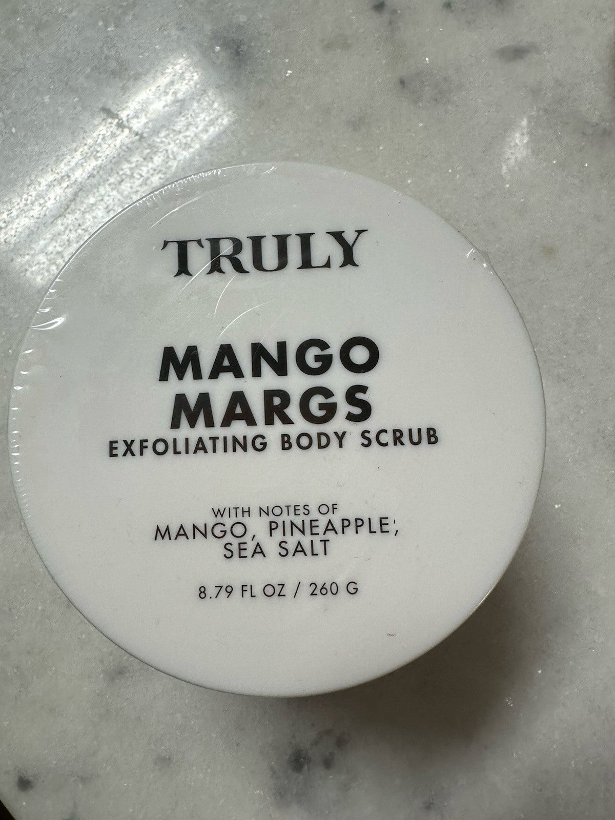 Truly Mango Margs Exfoliating Body Scrub Pineapple Sea Salt 8.79 OZ