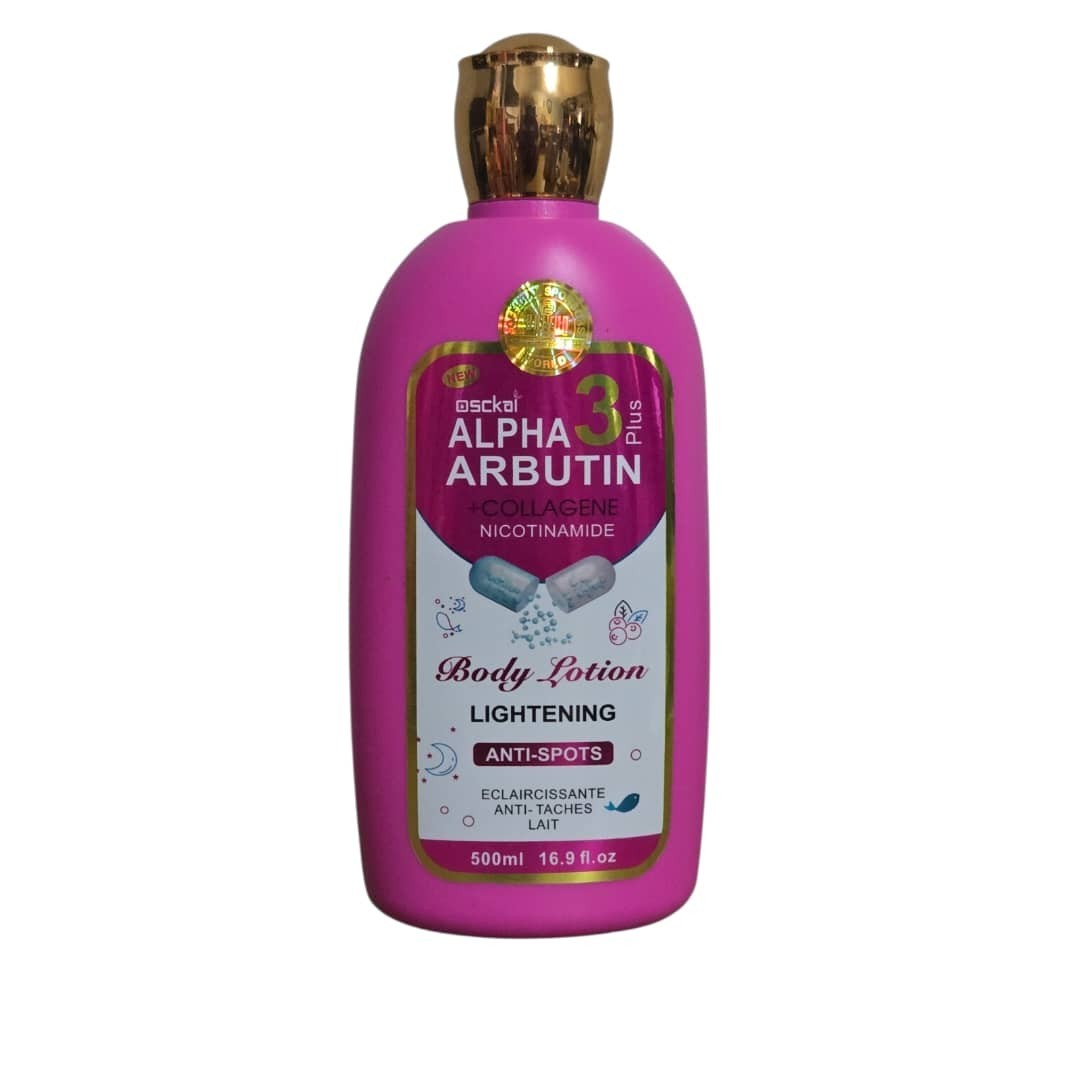 Alpha Arbutin 3 Plus Niacinamide Collagen Body Lotion 500ml - Brightening