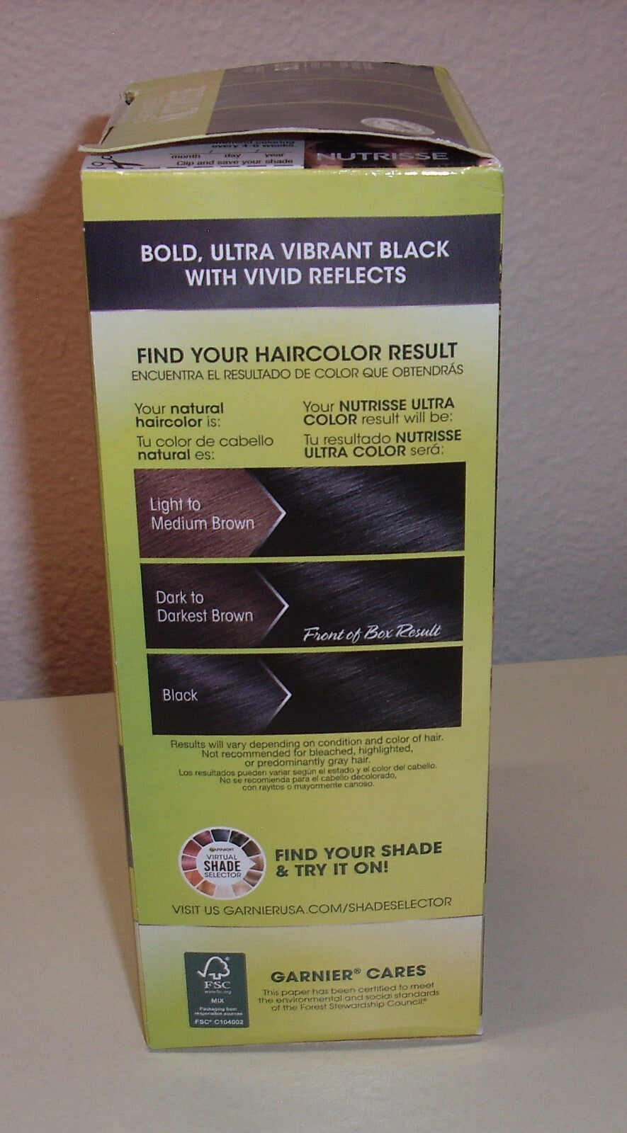 Garnier Nutrisse Ultra Color BL11 Jet Black Hair Dye