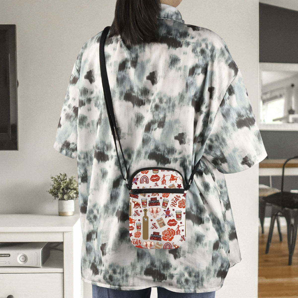Crossbody Bag for Women Men - Sorority Gift & Sisterhood Accessory