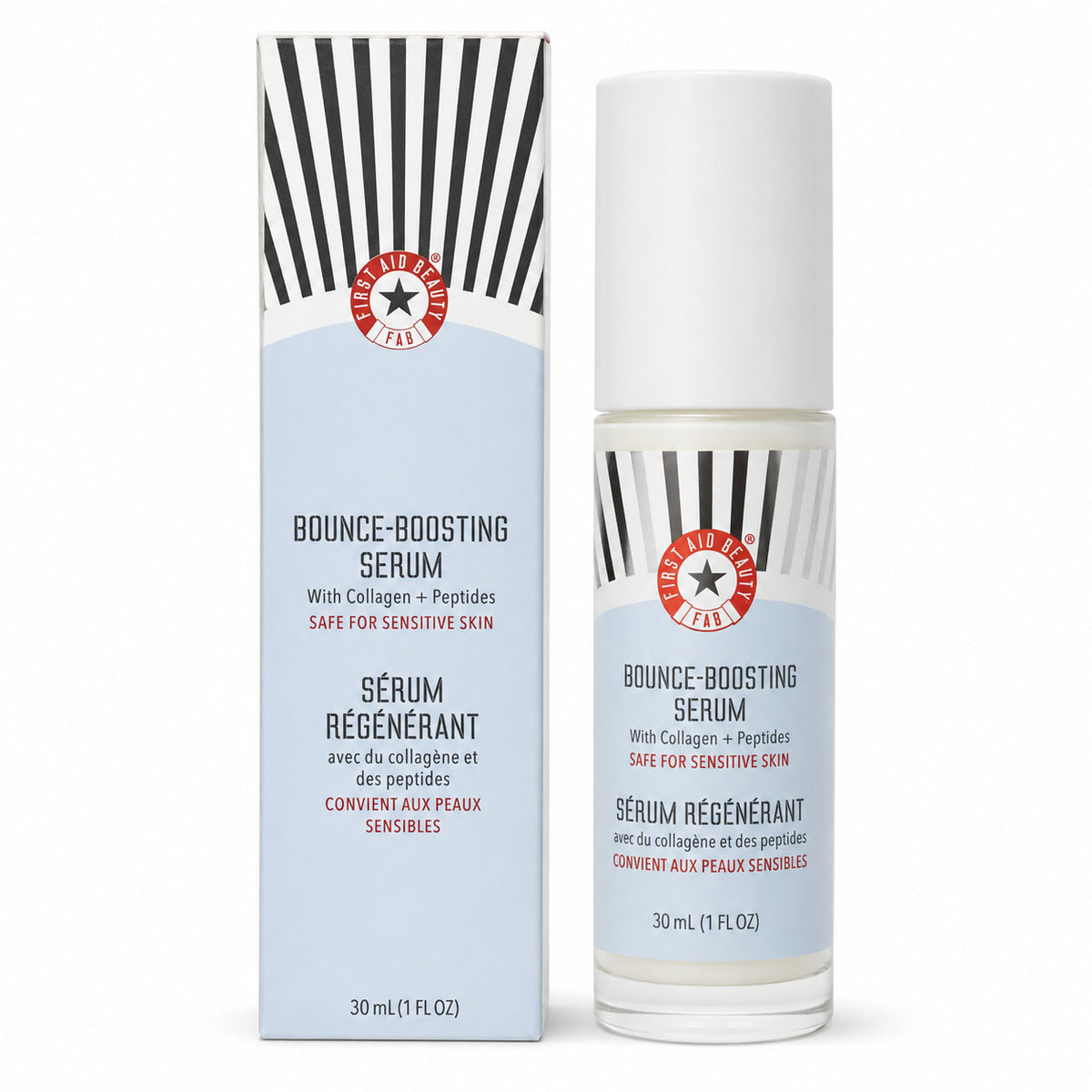 Hydrating Face Serum with Collagen & Peptides - 1 oz / 30 ml