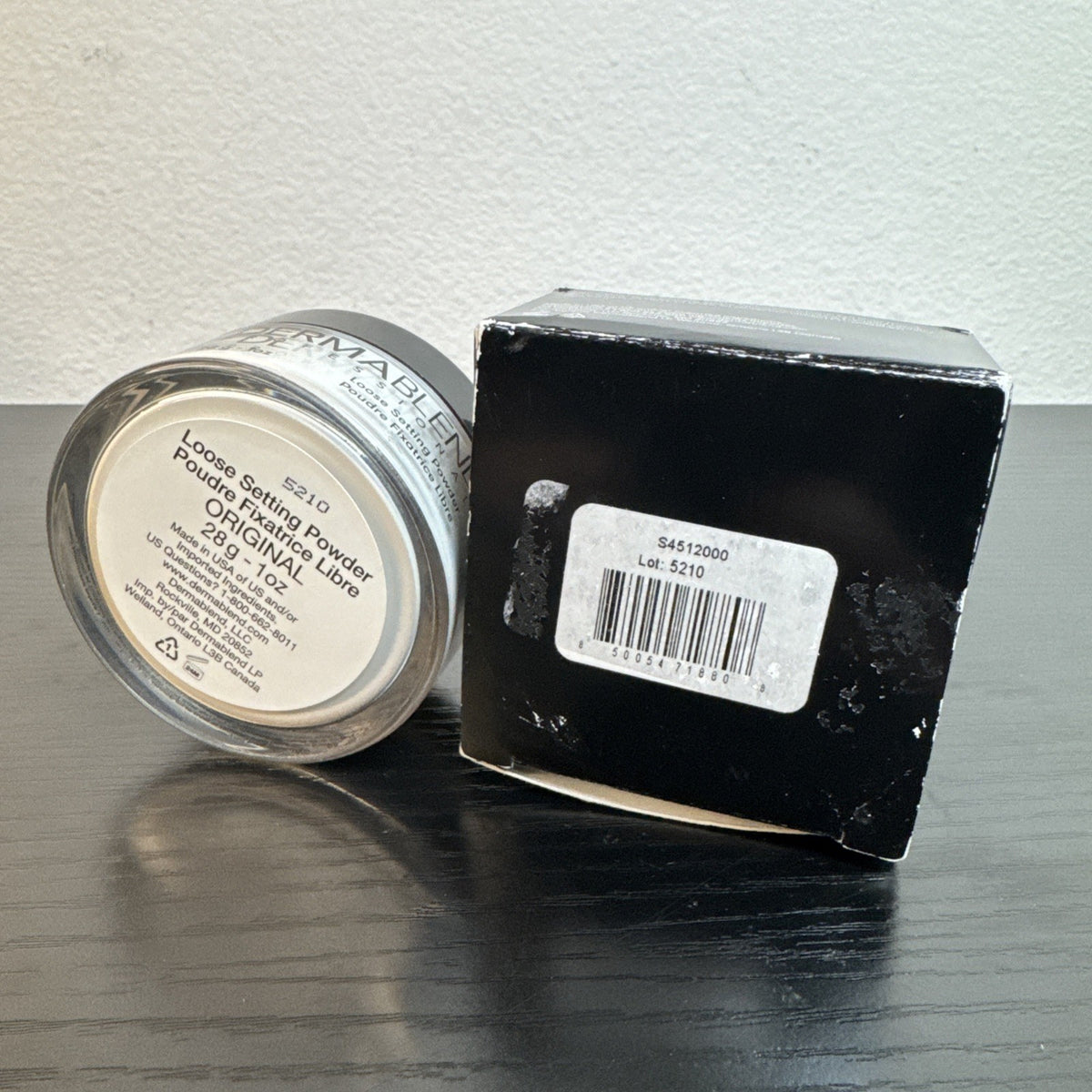 Dermablend Loose Setting Powder for Face – Mattifying Shine Control
