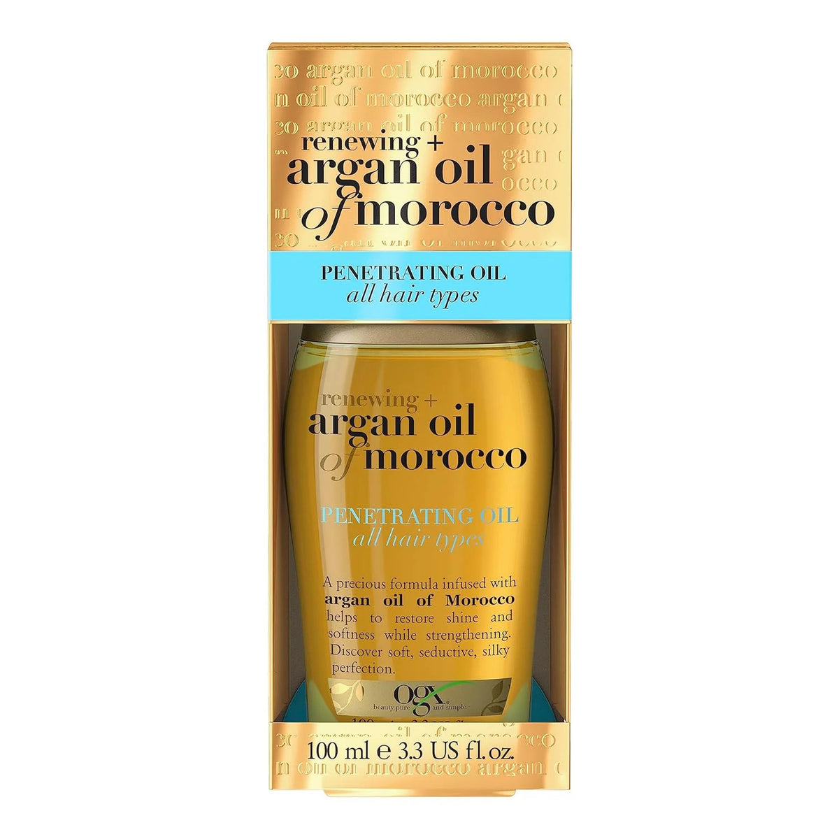 Argan Oil Hair Treatment for All Hair Types - 100ml Nourishing Hair Oil