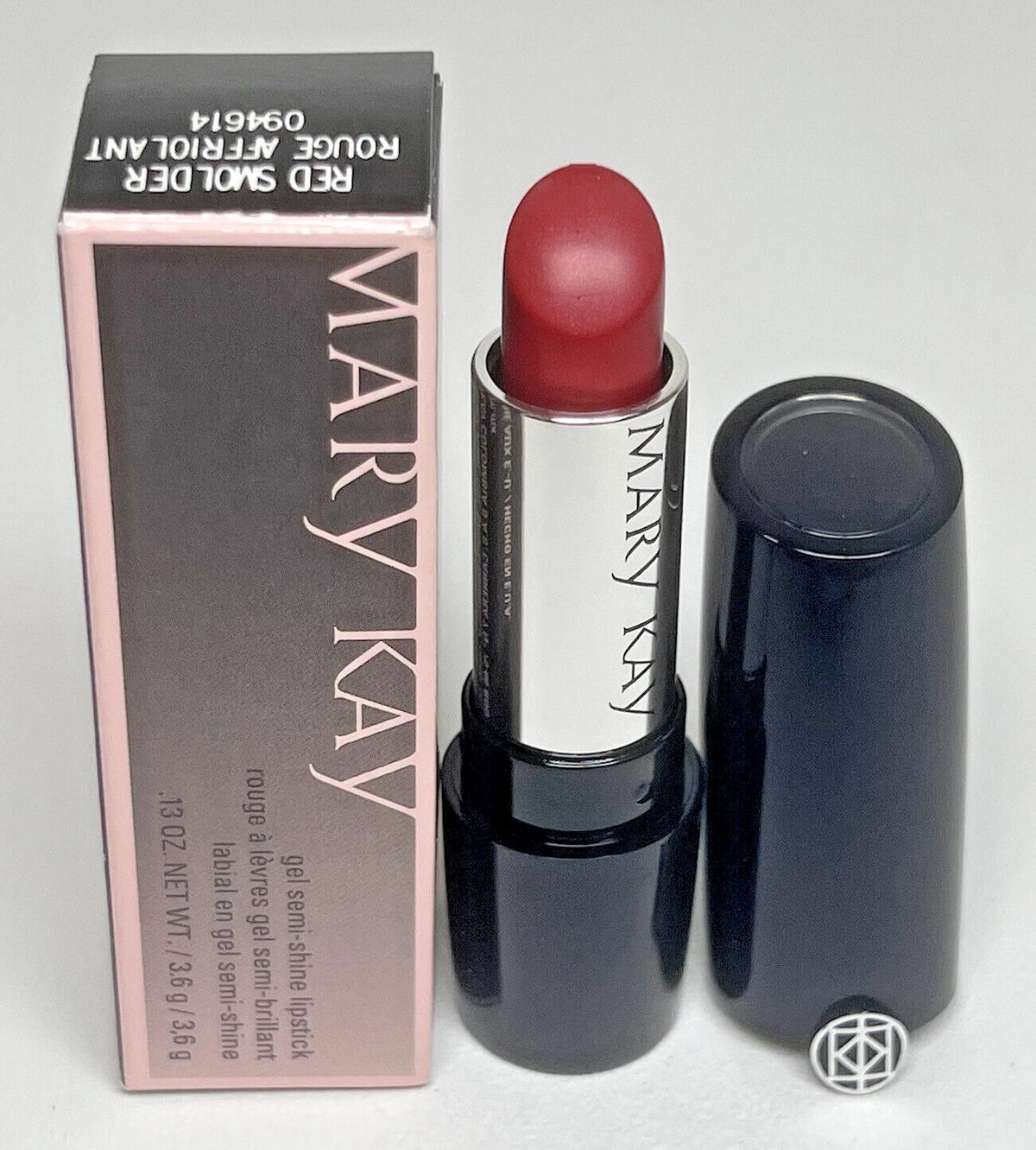 Mary Kay Gel Semi-Shine Lipstick Red Smolder 094614 - Brand New