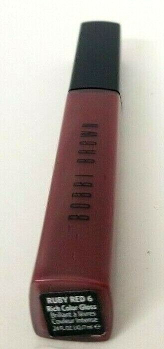 Lip Gloss Ruby Red - Rich Color, 0.24 oz, Unboxed Rare Shade