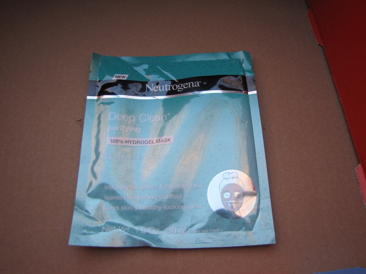 Neutrogena Deep Clean Purifying Hydrogel Mask - Seaweed Extract 1 Oz