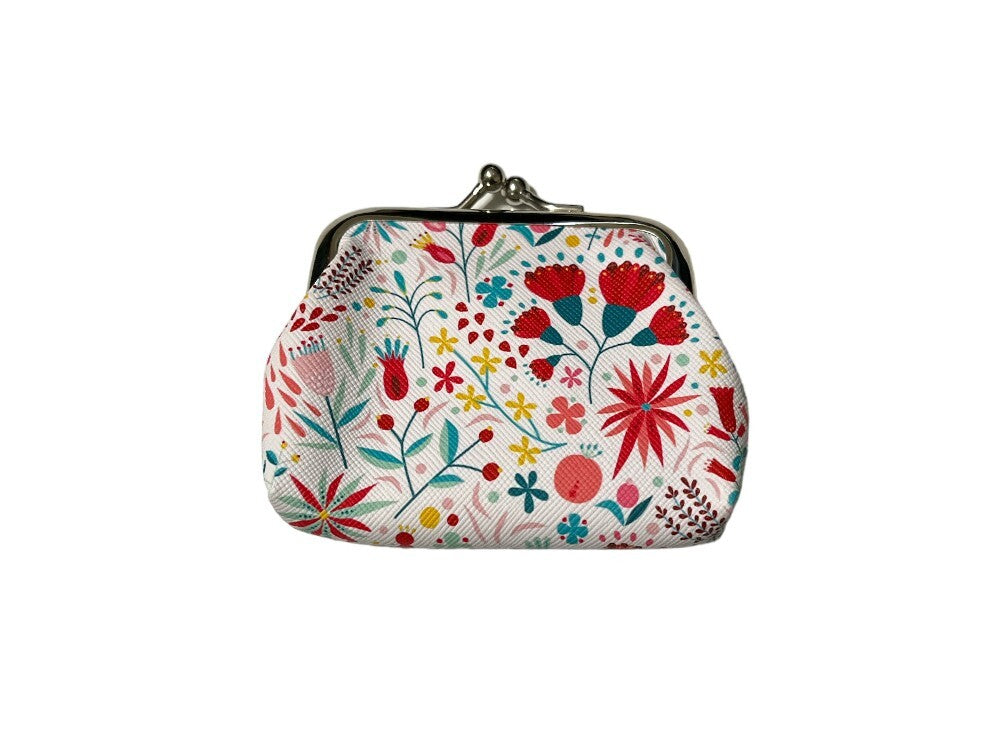 Large Zipper Cosmetic Bag & Coin Purse Set - Unbranded