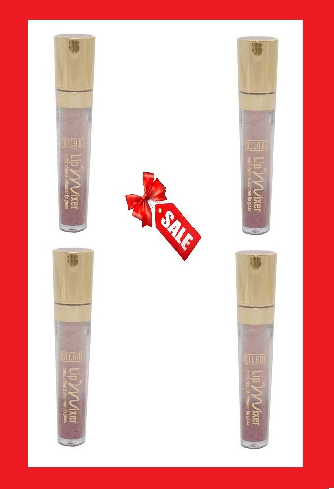 Lip Gloss Set - 4 Pack Shimmer & Shine Lip Makeup