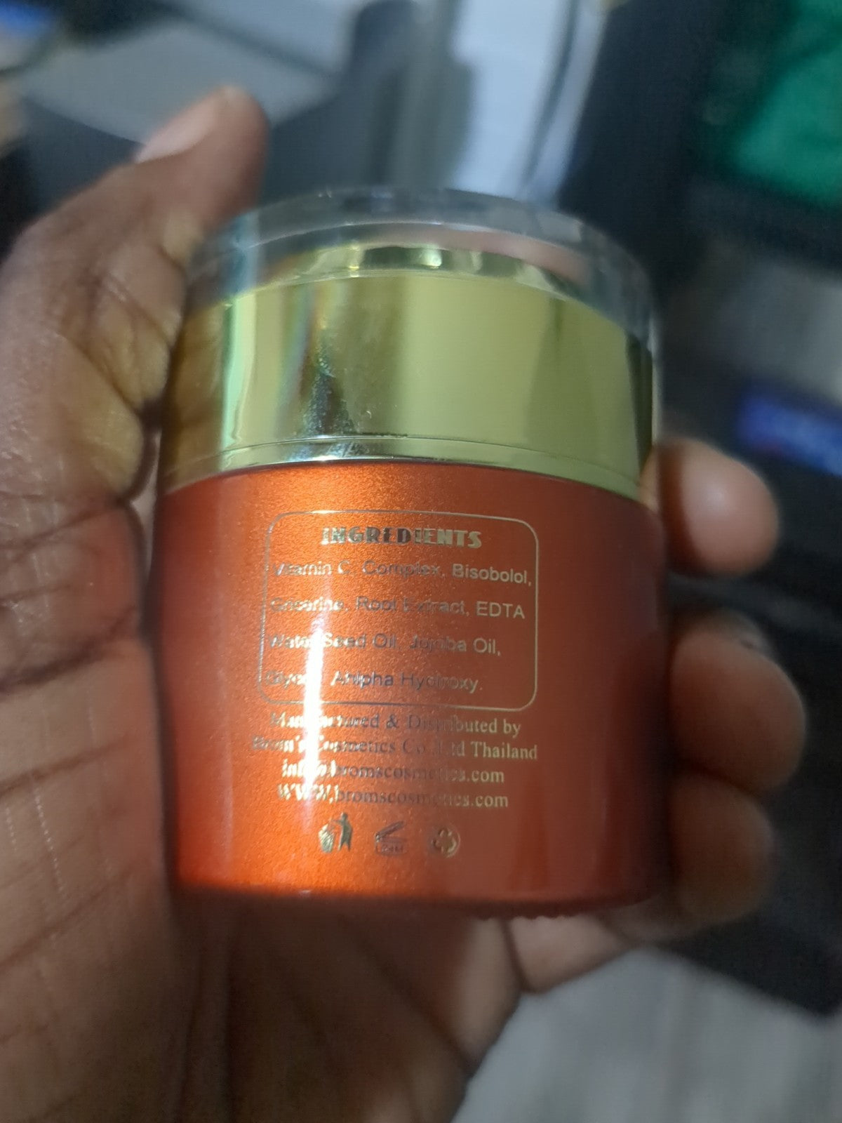Vitamin C Brightening Face Cream & Serum SPF 60 - Golden Glow
