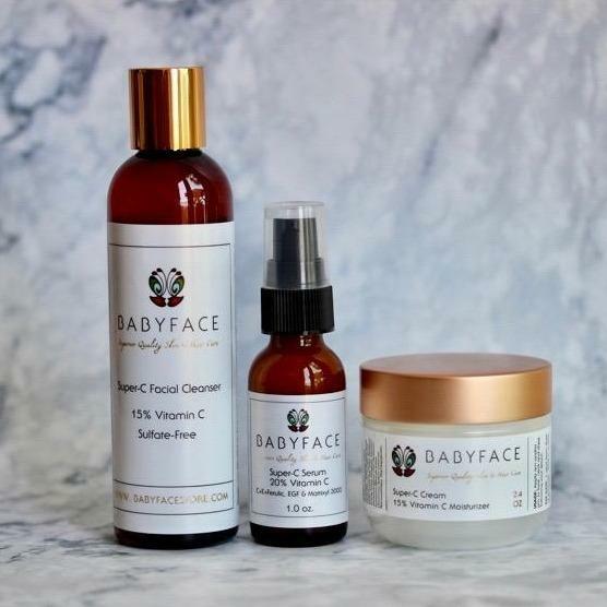 Vitamin C Skincare Kit for Anti-Aging & Brightening - Complete Gift Set