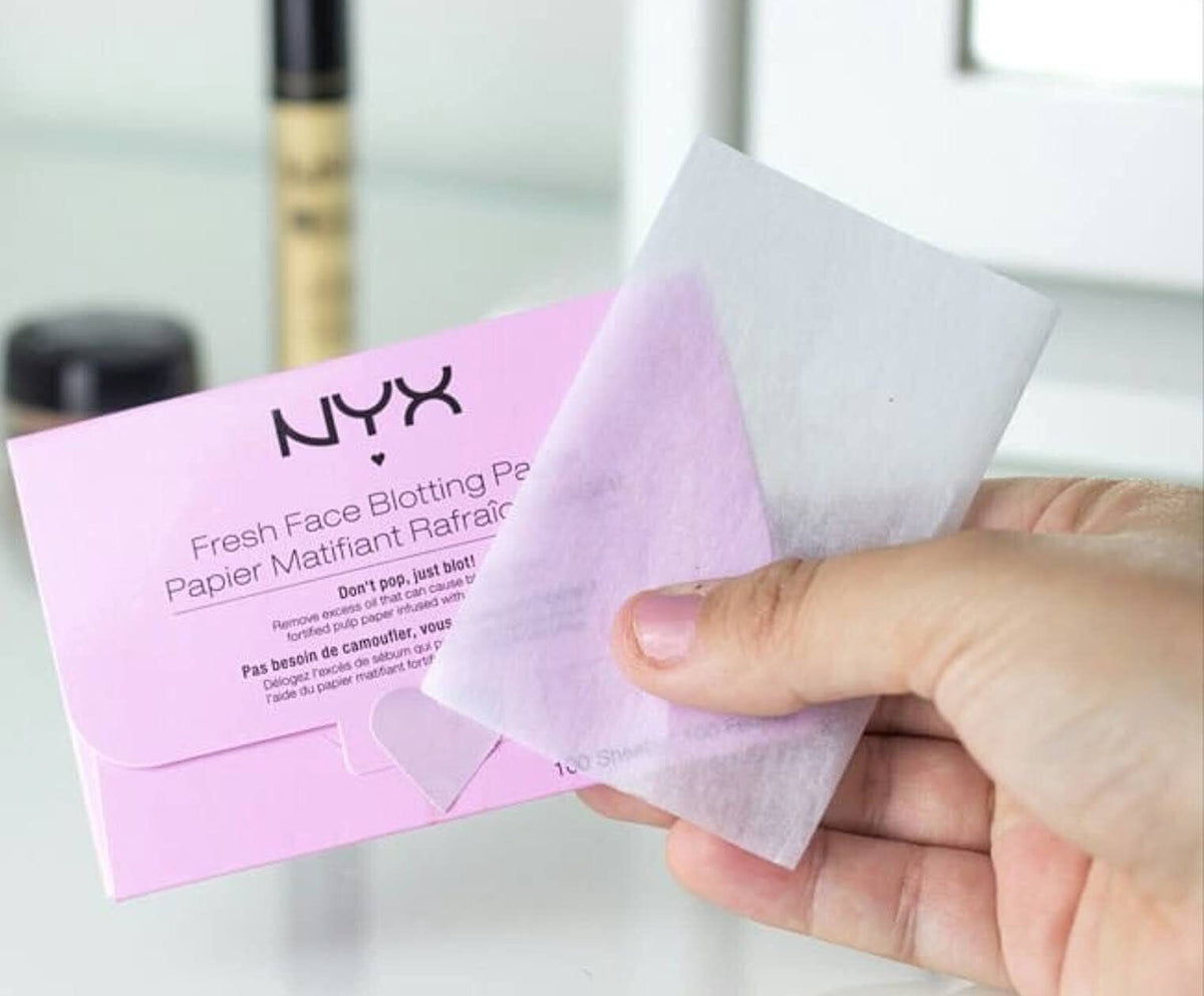 Facial Blotting Papers - Oil Control & Shine Minimizer, 100 Sheets
