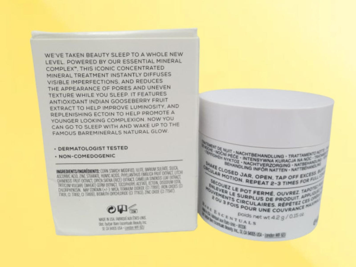 Pure Transformation Clear Night Treatment - Skin Care Night Mask 0.15 oz