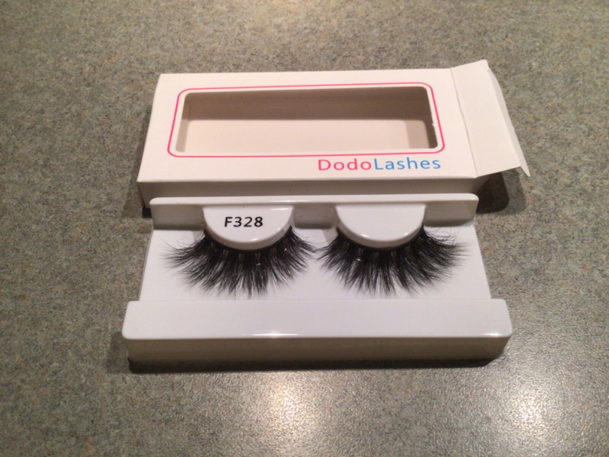Dodo Style F328 False Eyelashes - Natural Volume & Length