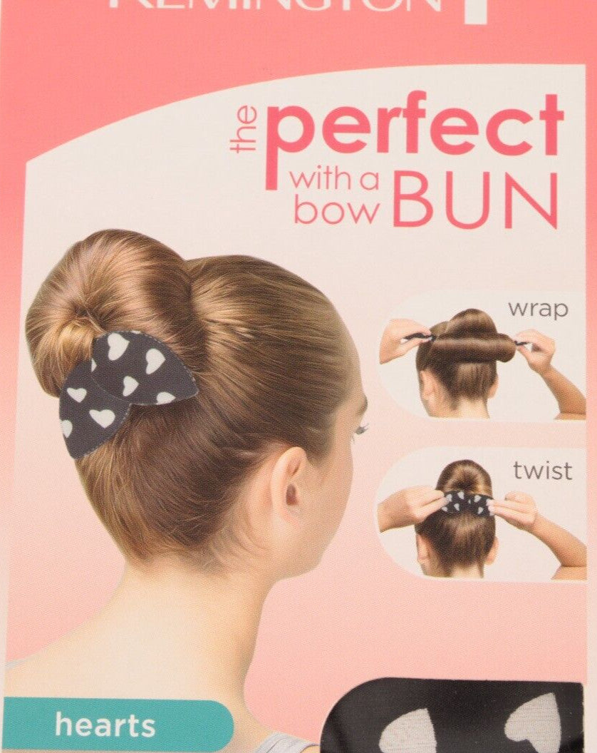 Remington The PERFECT BUN With a Bow Hair Styling Accessory New In Box