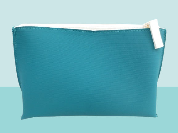 Travel Makeup Bags Set of 2 – Green Pouches for Cosmetics
